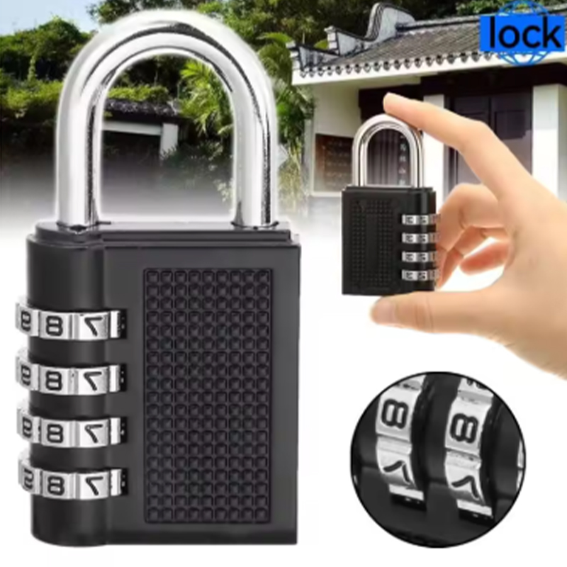 Home Security Essential - Metal 4-digit code lock outdoor waterproof