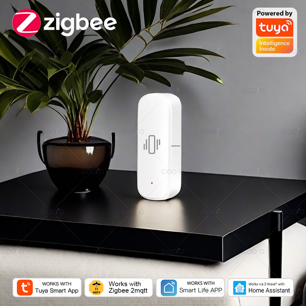 Home Security With Monitoring - Smart ZigBee Vibration Sensor App Monitor
