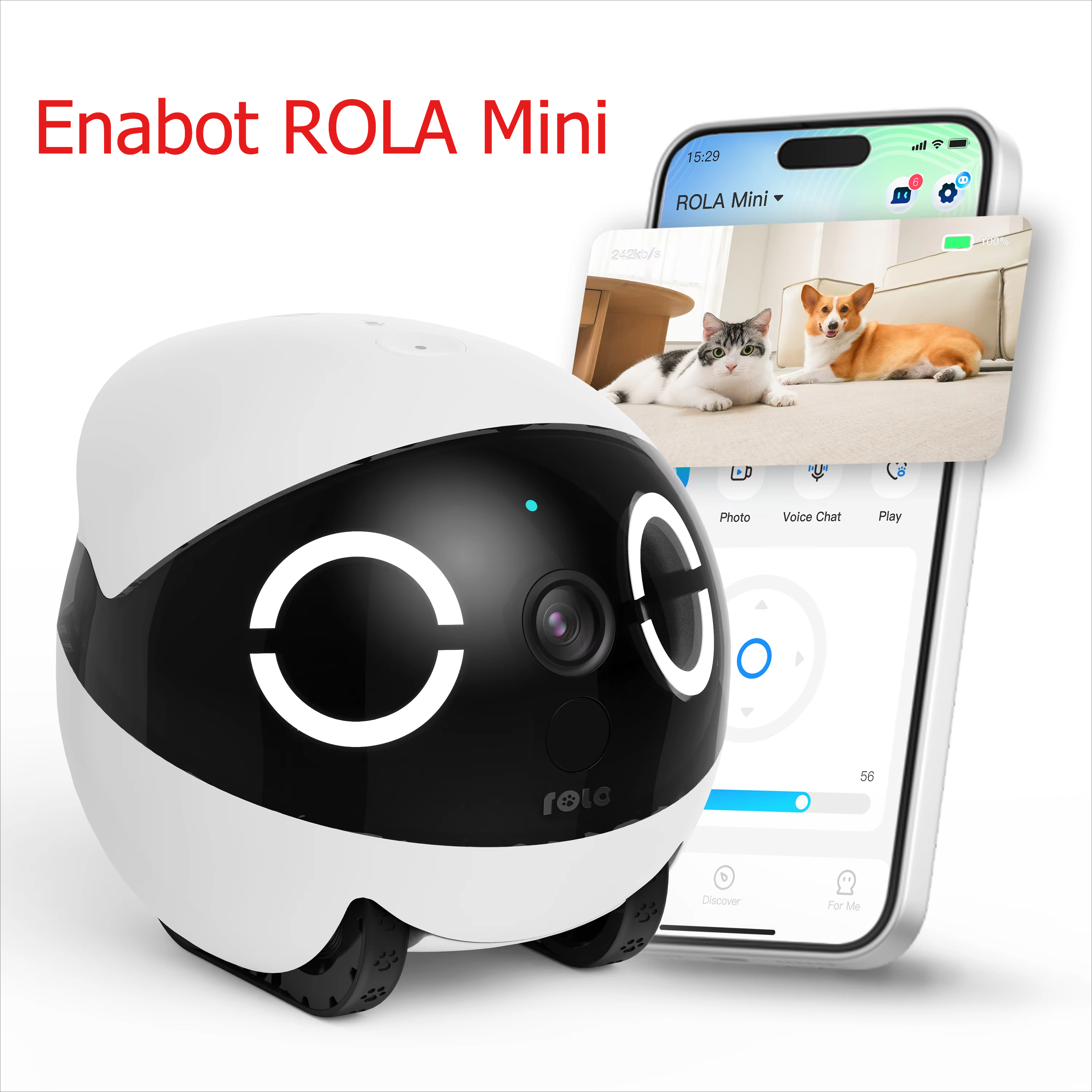 Home Security Robots - ROLA Mini Significant Other Robot 2K