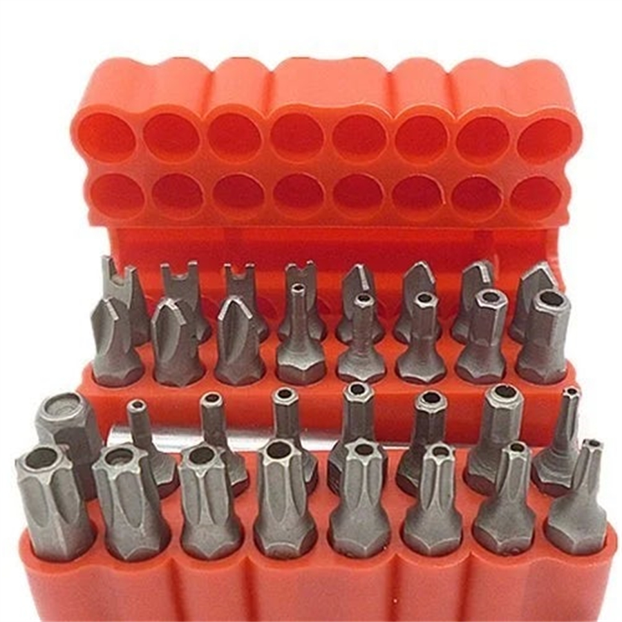Home Security Essential - 33pc Professional Security Bit Set -