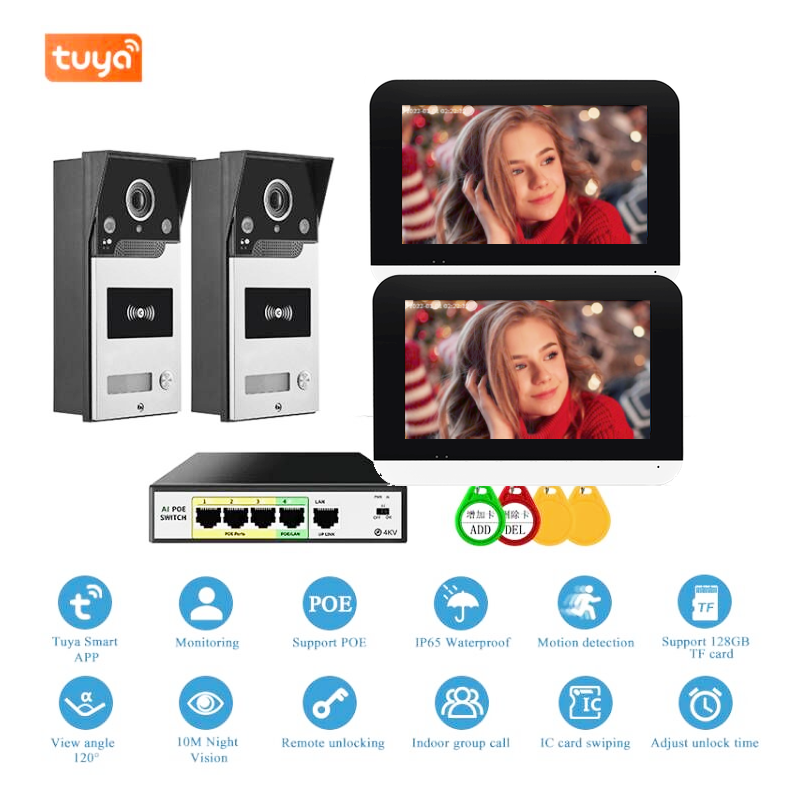 TUYA 1080P Wifi Video Doorbell - Home Security Uk ulasan dan harga