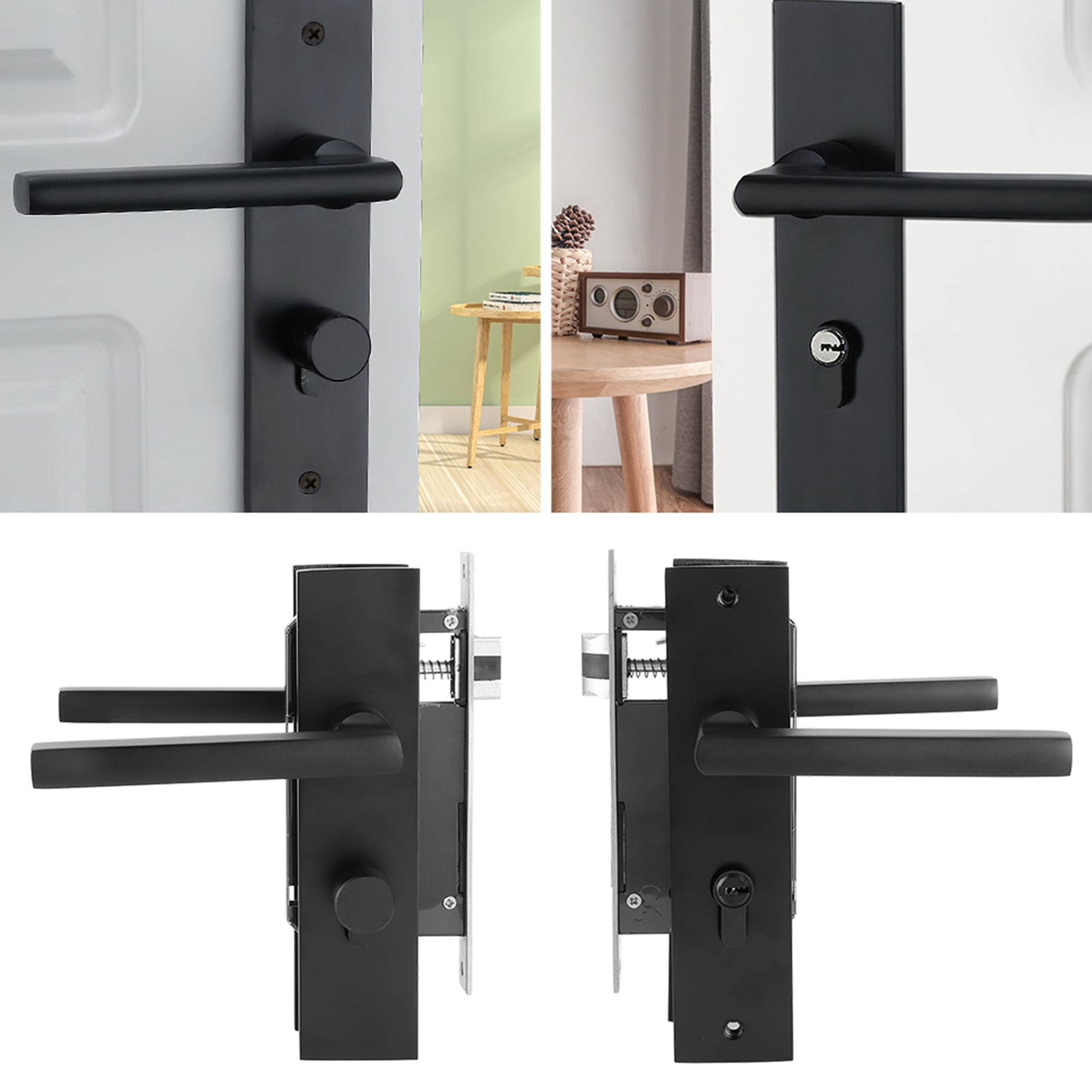 Space Aluminum Bedroom Door Lo - Home Security Essential ulasan dan harga