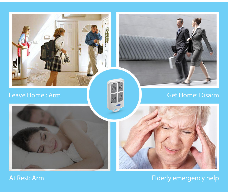 KERUI Wireless High-Performanc - Home Security With Monitoring ulasan dan harga