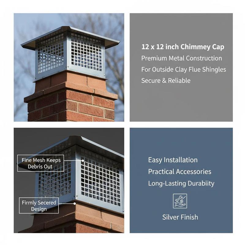 Fireplace Flue Cover 12 x 12 i - Home Security Essential ulasan dan harga