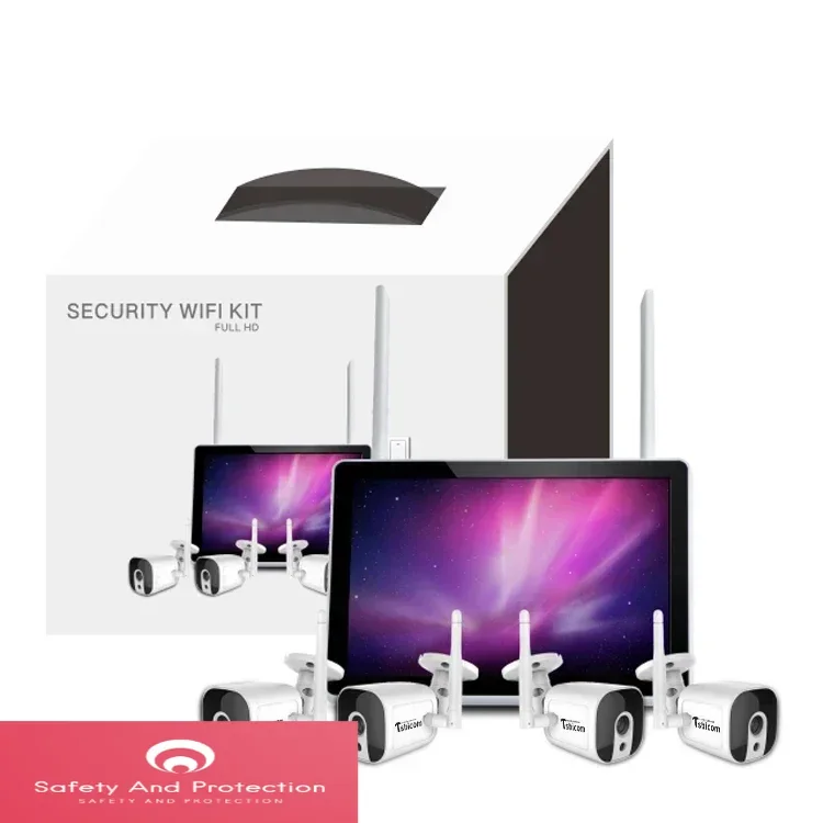 TUYA Smart Wi-Fi 4CH NVR Kit 1 - Home Security Wireless Camera ulasan dan harga