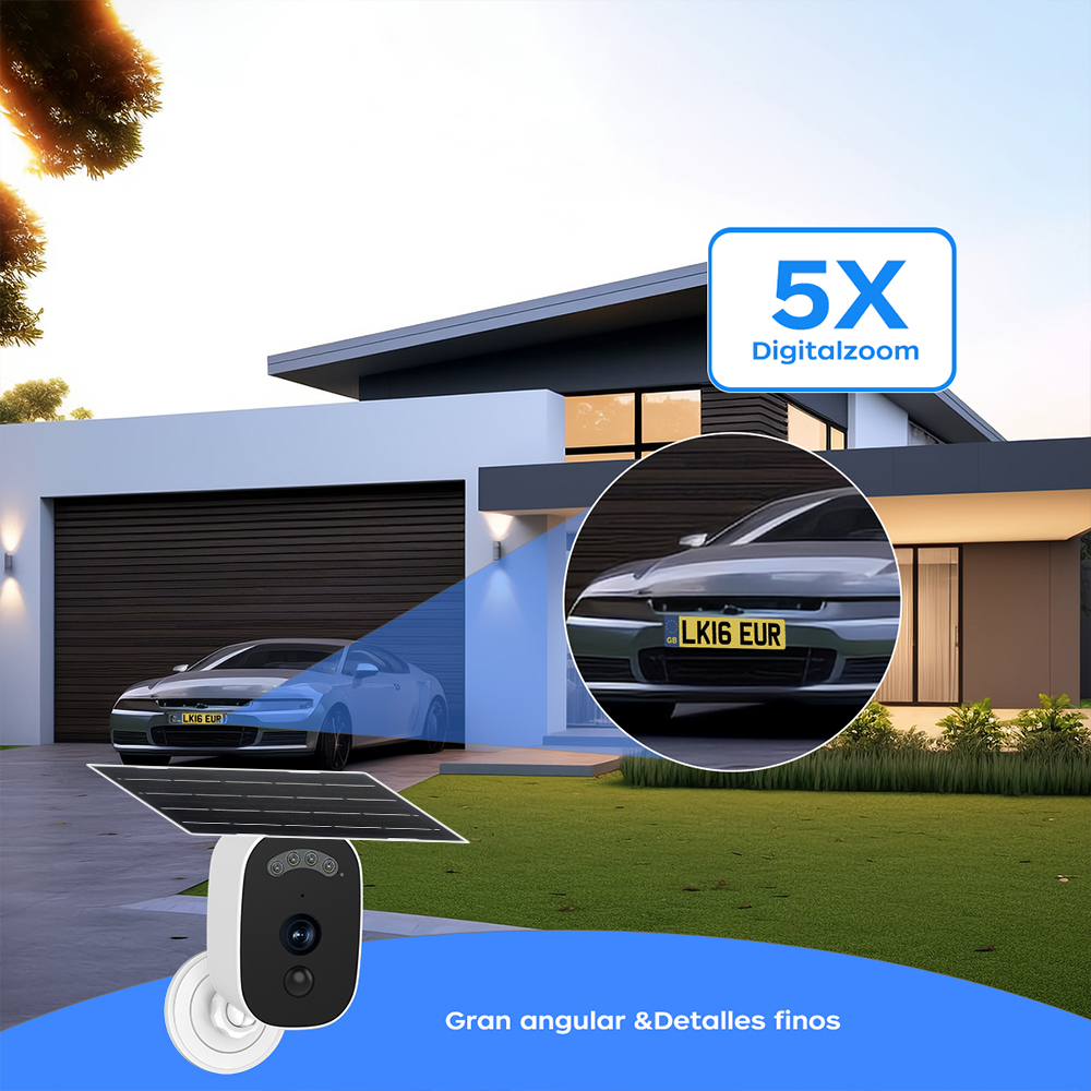 Jooan 3K HD Solar Security Cam - Home Security Wireless Camera ulasan dan harga