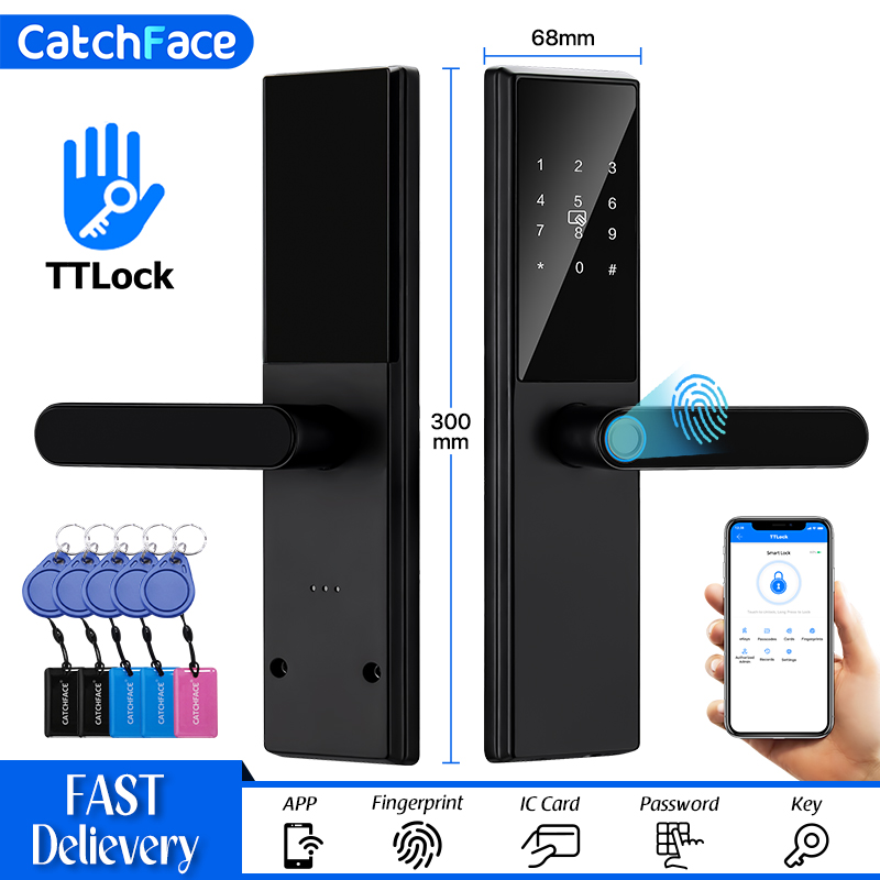 Bluetooth Fingerprint Door Loc - Home Security Essential ulasan dan harga