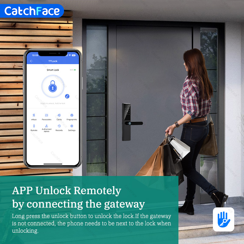 Bluetooth Fingerprint Door Loc - Home Security Essential ulasan dan harga