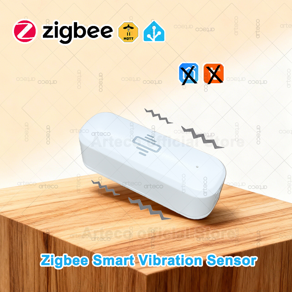 ZigBee Smart Vibration Sensor  - Home Security With Monitoring ulasan dan harga