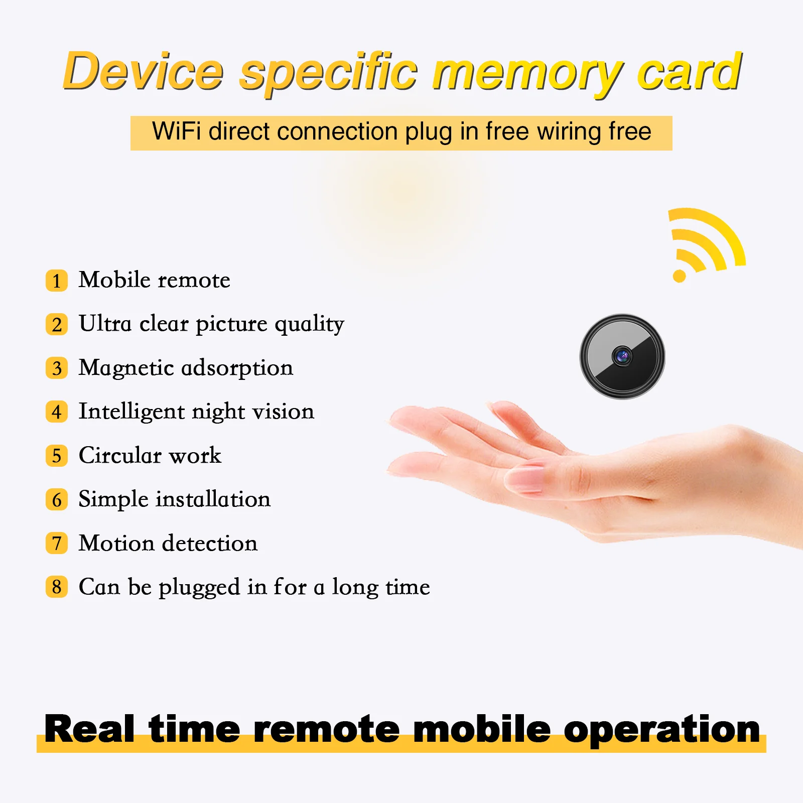 B16  1080P Home Smart Camera,  - Home Security With Monitoring ulasan dan harga