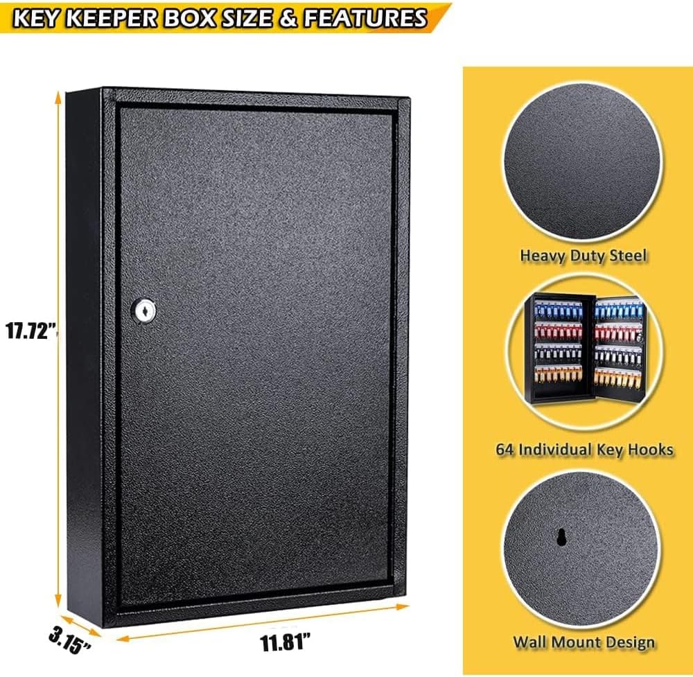 64-Position Wall-Mounted Key C - Home Security Key ulasan dan harga
