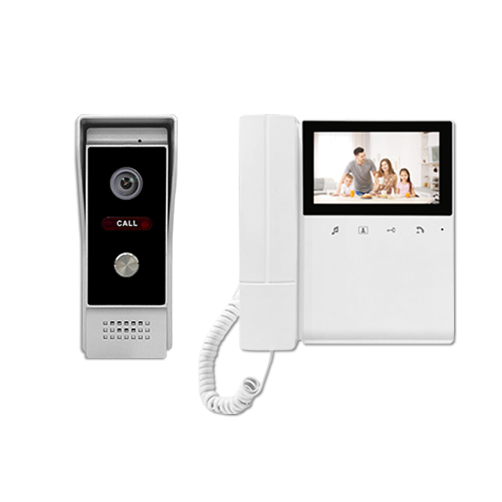 4 Wire Video Building Intercom - Home Security Uk ulasan dan harga