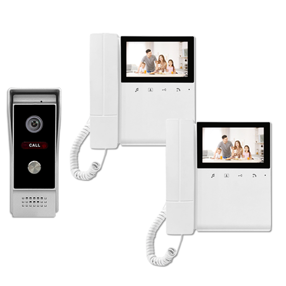 4 Wire Video Building Intercom - Home Security Uk ulasan dan harga