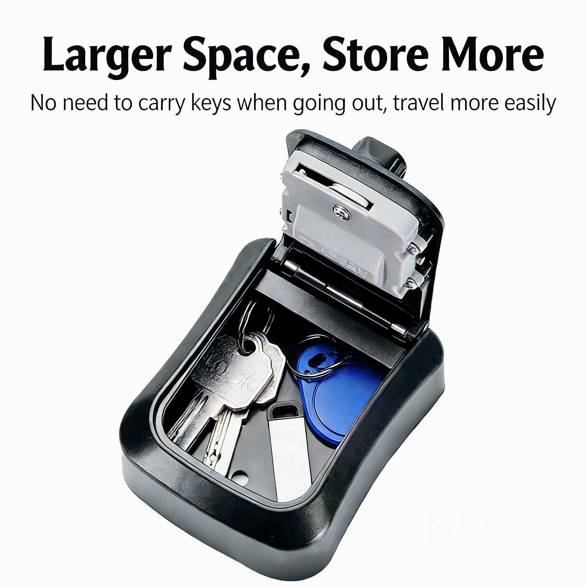 LUXROB Key Lock Box 4-digit Co - Home Security Key ulasan dan harga