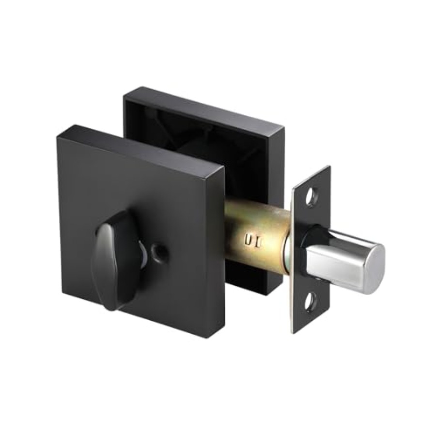 Matte Black Square Single Cyli - Home Security Key ulasan dan harga
