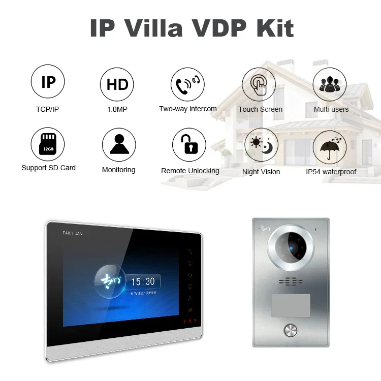 Low Cost IP Villa Doorbell 7 I - Home Security Uk ulasan dan harga
