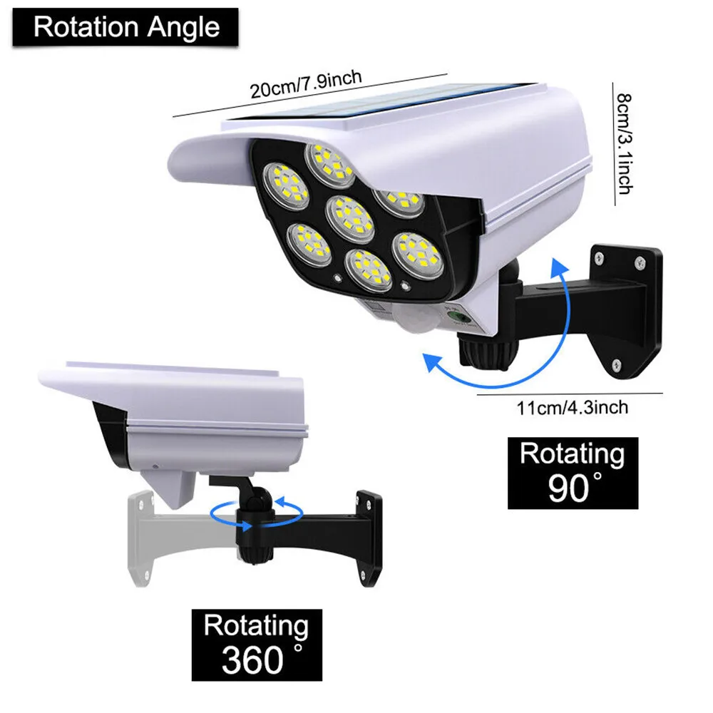 Outdoor Solar Light Motion Sen - Home Security With Monitoring ulasan dan harga