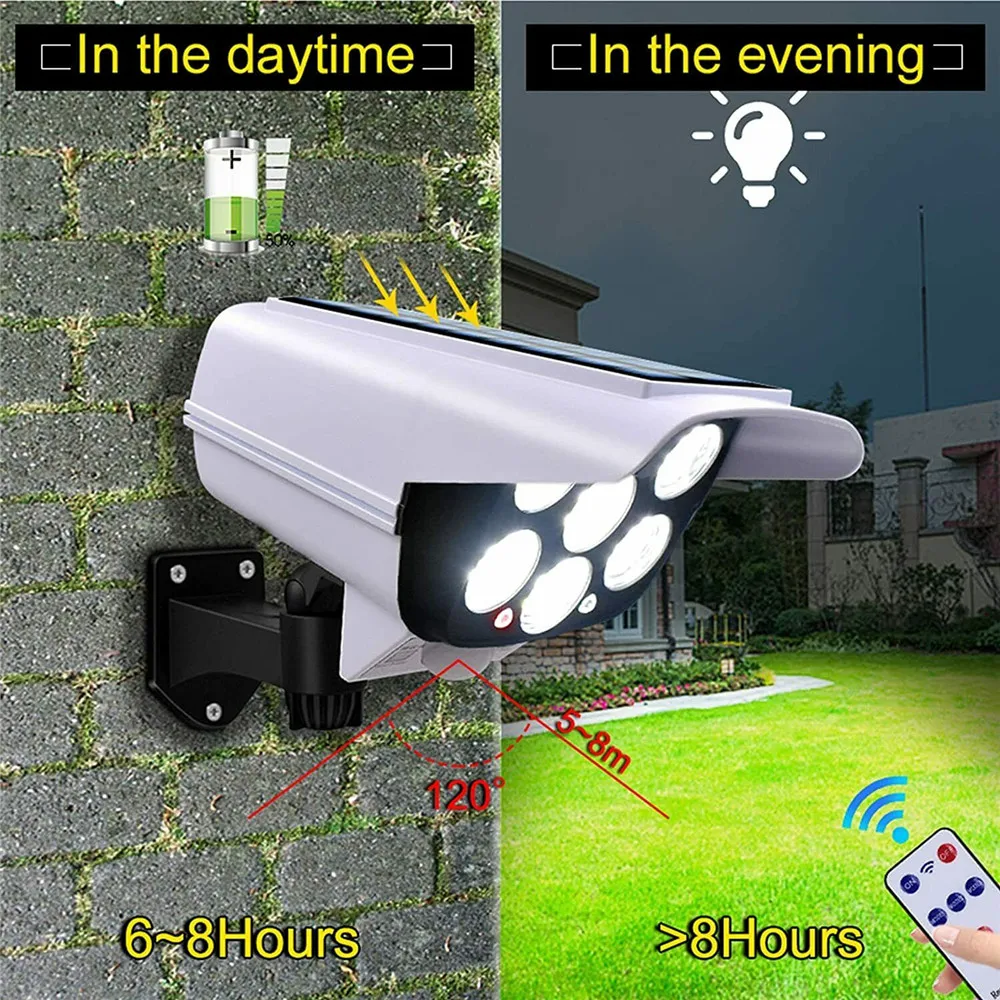 Outdoor Solar Light Motion Sen - Home Security With Monitoring ulasan dan harga