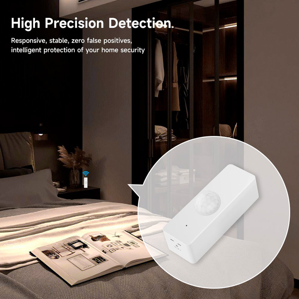 WiFi Smart PIR Motion Sensor T - Home Security With Monitoring ulasan dan harga