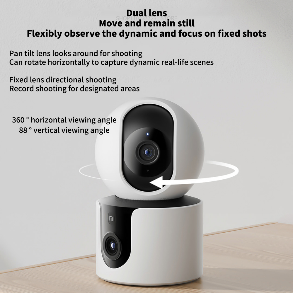 Xiaomi Smart Camera C300 Dual  - Home Security Camera Xiaomi Mi 360 ulasan dan harga