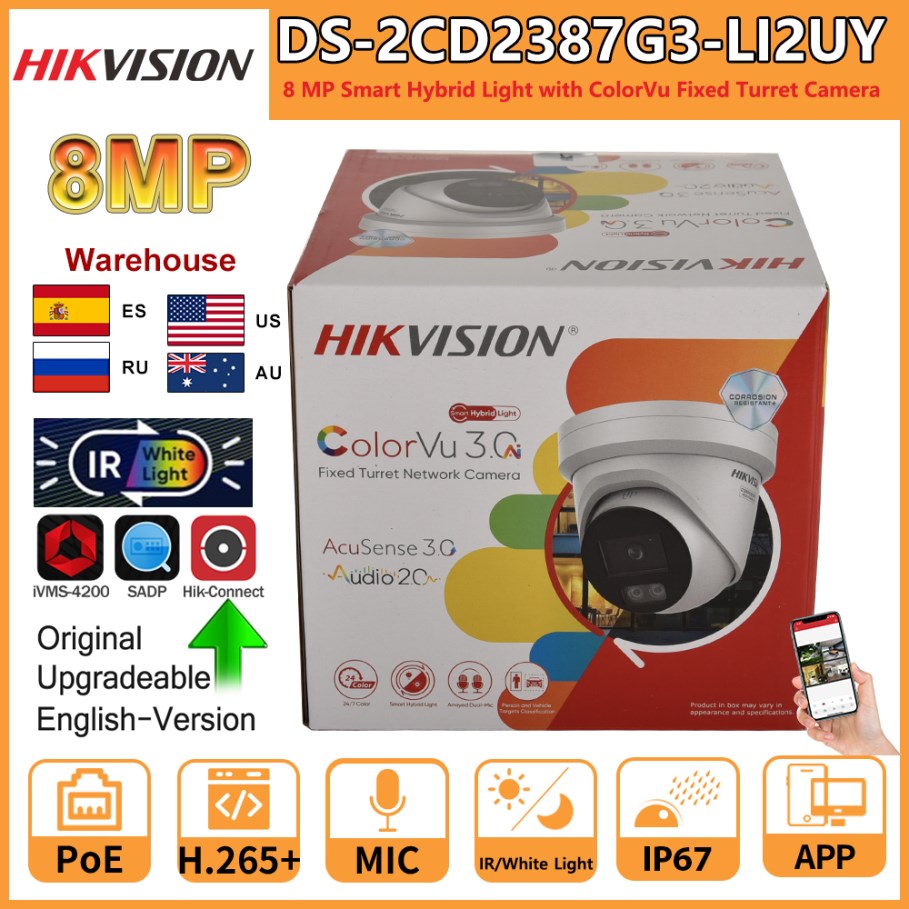 Hikvision 8MP IP Camera DS-2CD - Home Security Hikvision ulasan dan harga