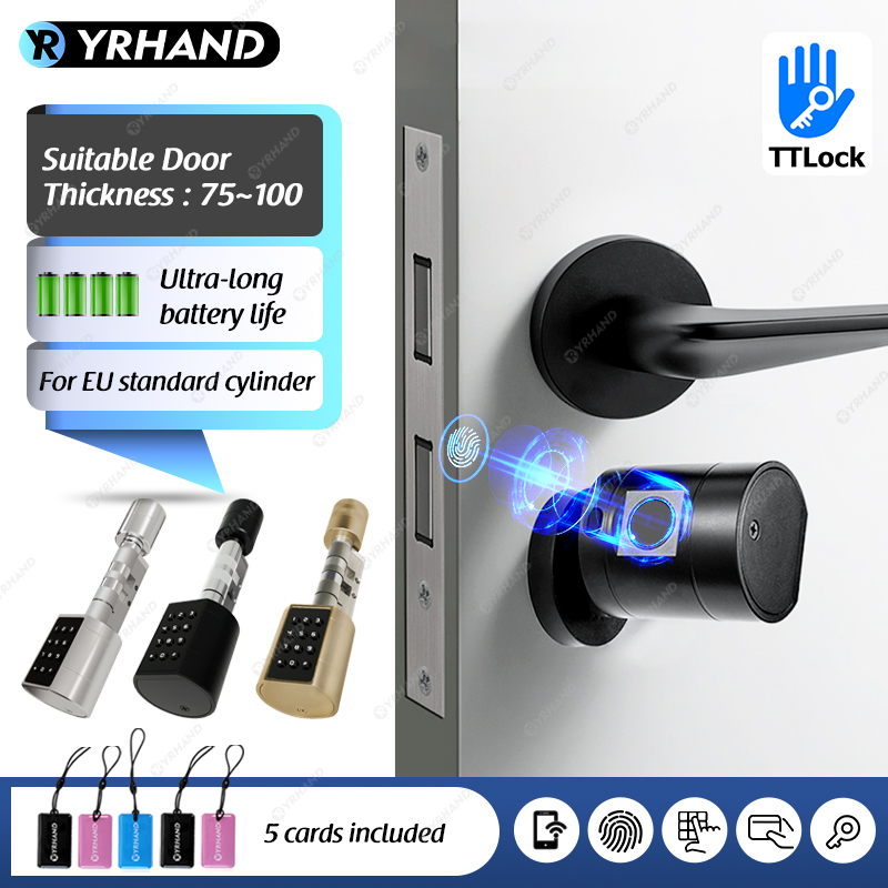 Smart Euro Cylindrical Door Lo - Home Security Essential ulasan dan harga