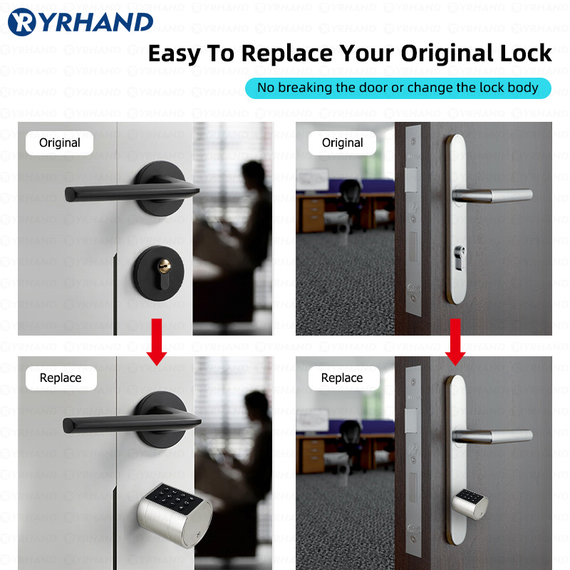 Smart Euro Cylindrical Door Lo - Home Security Essential ulasan dan harga