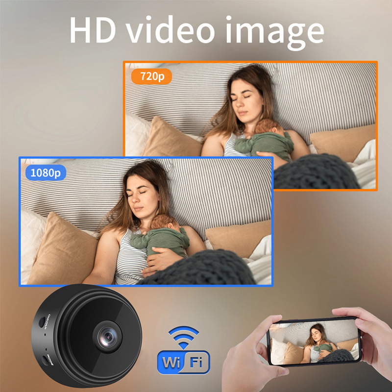 1080P HD Mini WiFi Camera Baby - Home Security With Monitoring ulasan dan harga