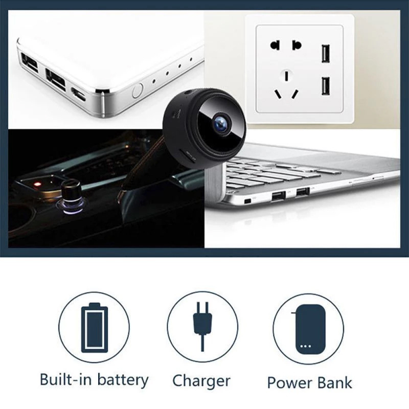 1080P HD Mini WiFi Camera Baby - Home Security With Monitoring ulasan dan harga