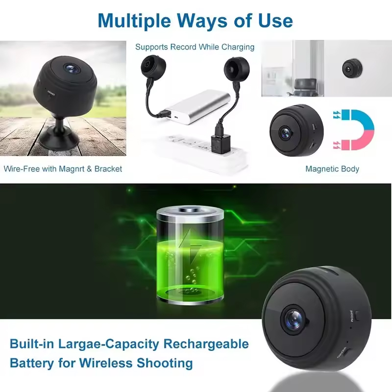 1080P HD Mini WiFi Camera Baby - Home Security With Monitoring ulasan dan harga