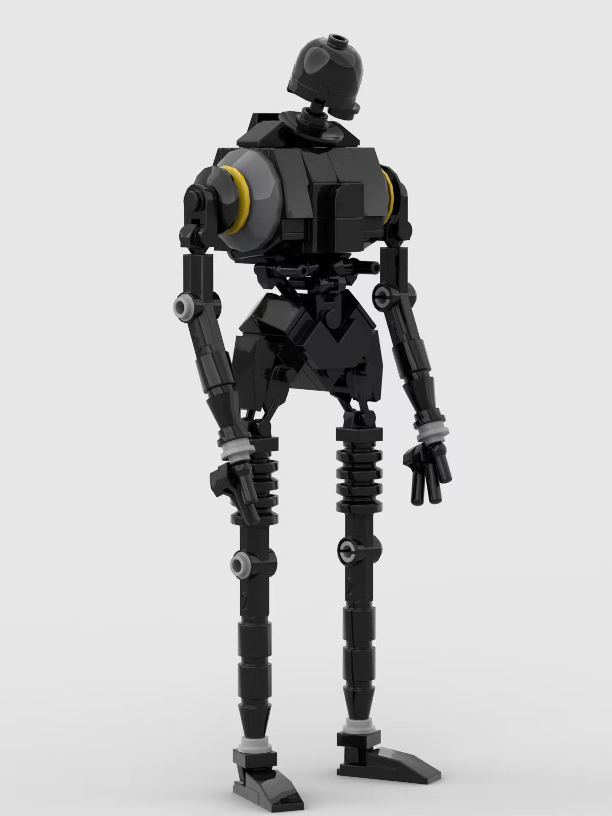 New MOC Black Security Robot H - Home Security Robots ulasan dan harga