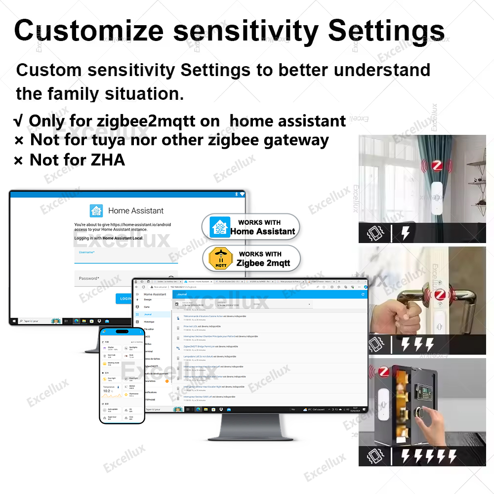 Zigbee Smart Vibration Sensor  - Home Security With Monitoring ulasan dan harga