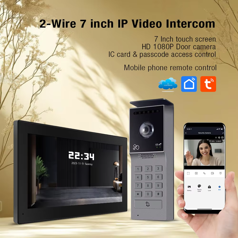 Hayway 2-Wires Video intercom  - Home Security Uk ulasan dan harga