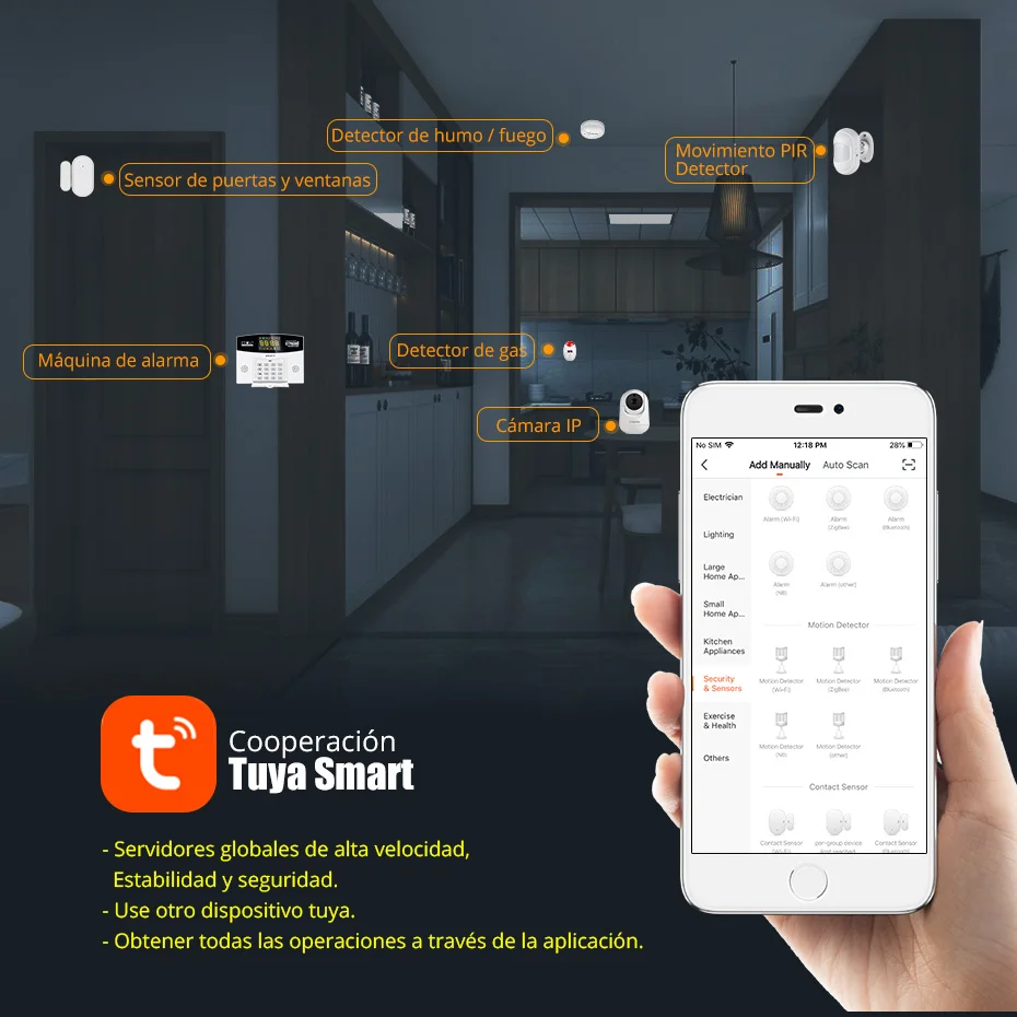 Fuers Tuya Smart Alarm System  - Home Security Phone Number ulasan dan harga
