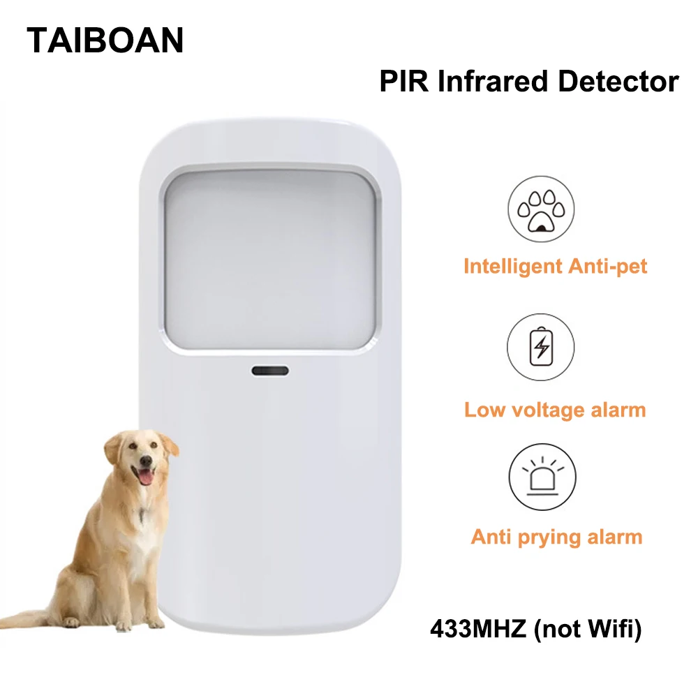 White Wireless 433MHz Infrared - Home Security Essential ulasan dan harga