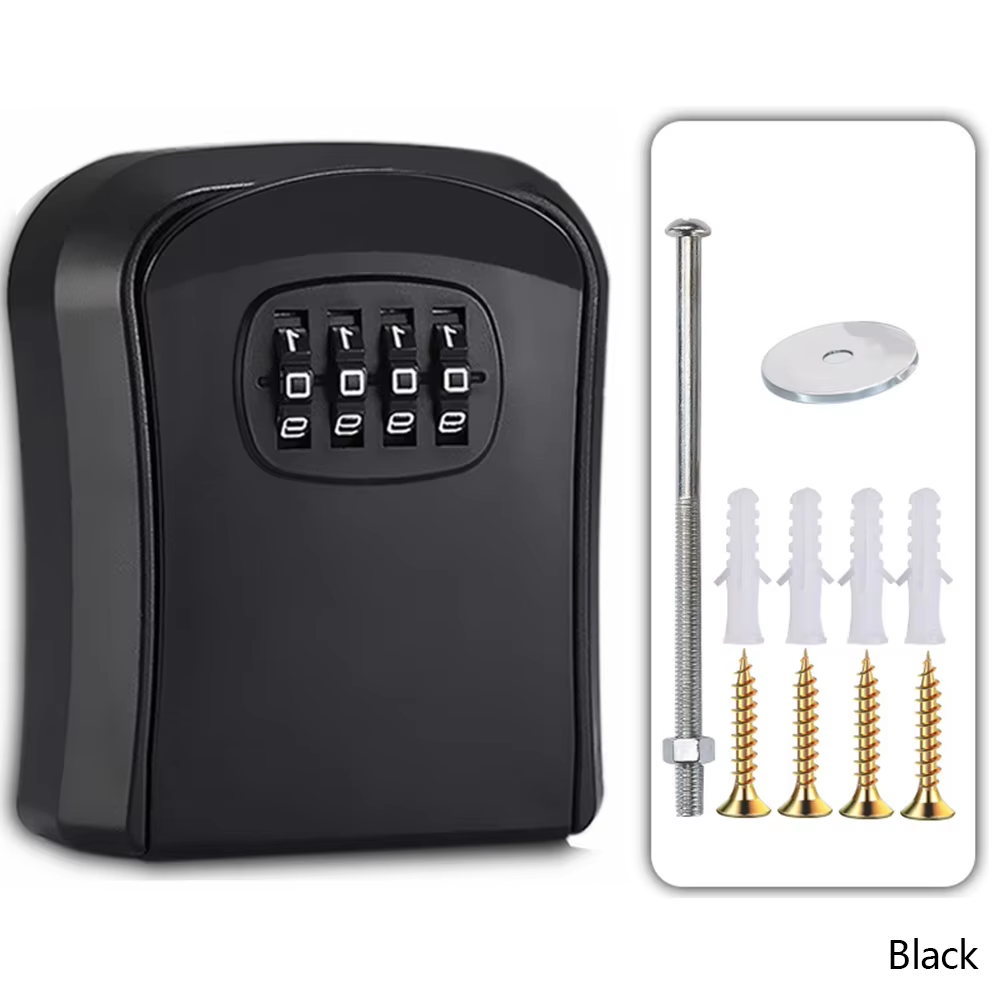 Wall Mount Key Lock Box with 4 - Home Security Essential ulasan dan harga