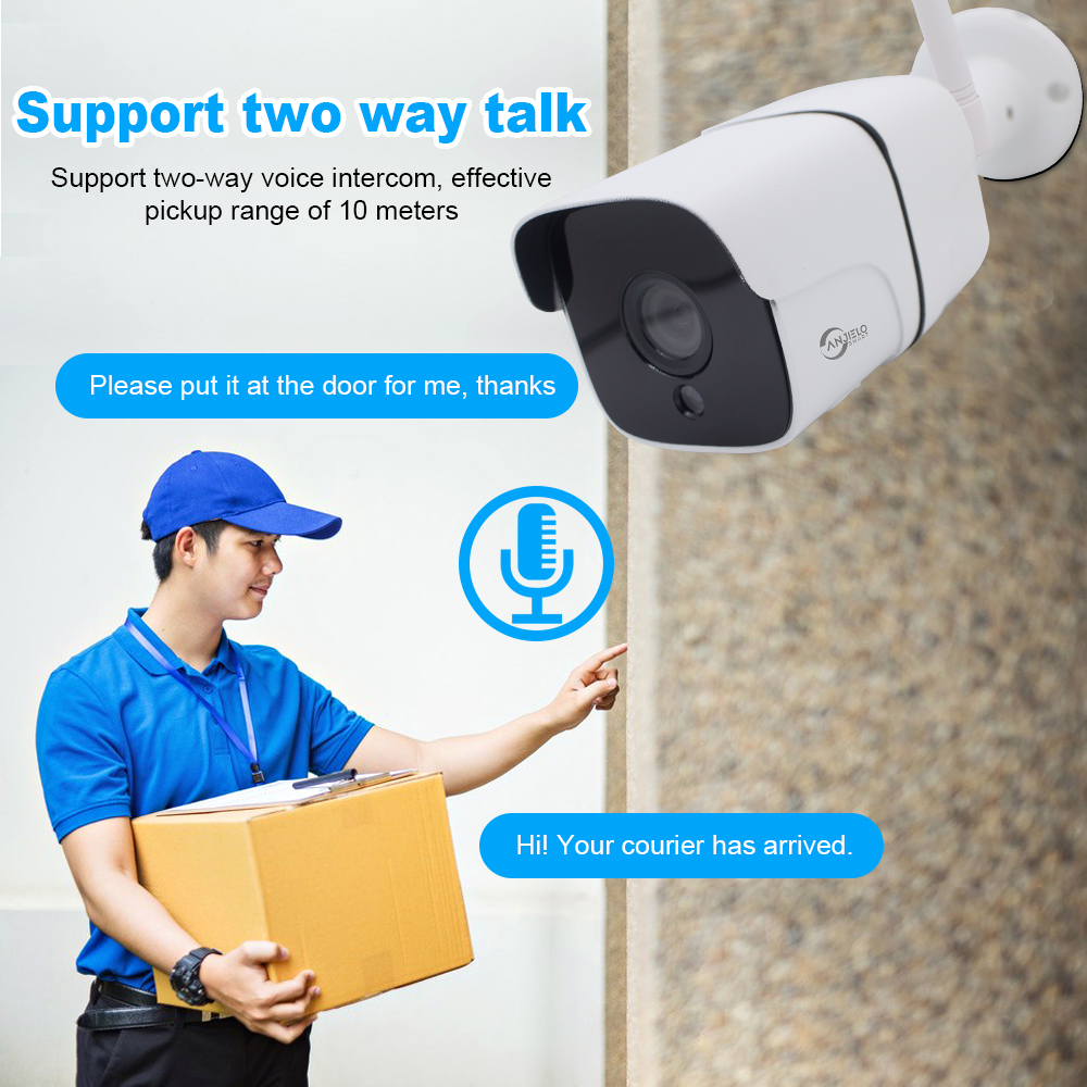 ANJIELO IP Camera 2MP Tuya WIF - Home Security Uk ulasan dan harga
