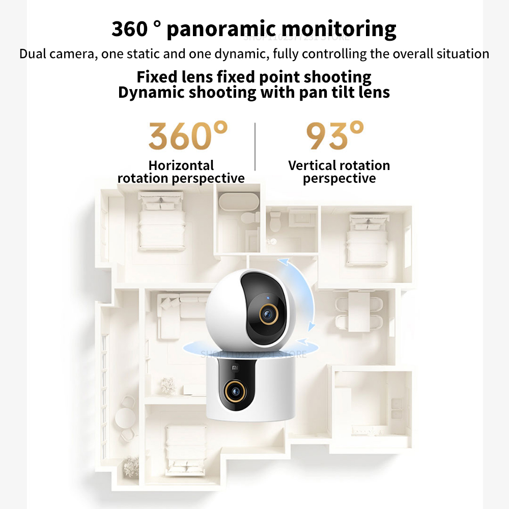 2025 Xiaomi Smart Camera C500  - Home Security Camera Xiaomi Mi 360 ulasan dan harga