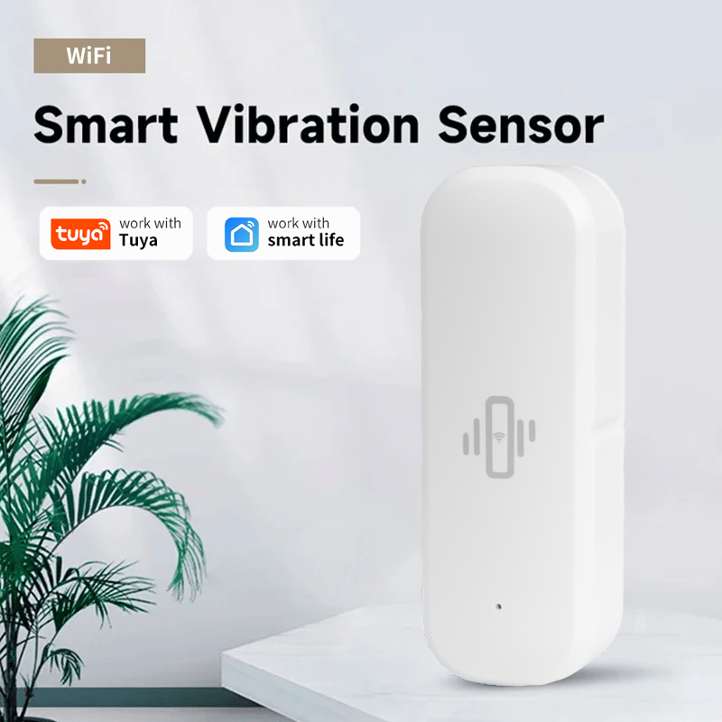 Tuya Smart Devices WiFi Vibrat - Home Security With Monitoring ulasan dan harga