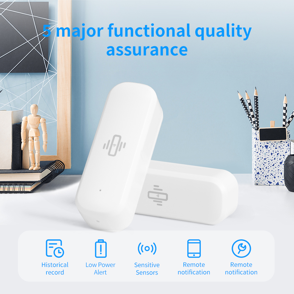 Tuya Smart Devices WiFi Vibrat - Home Security With Monitoring ulasan dan harga