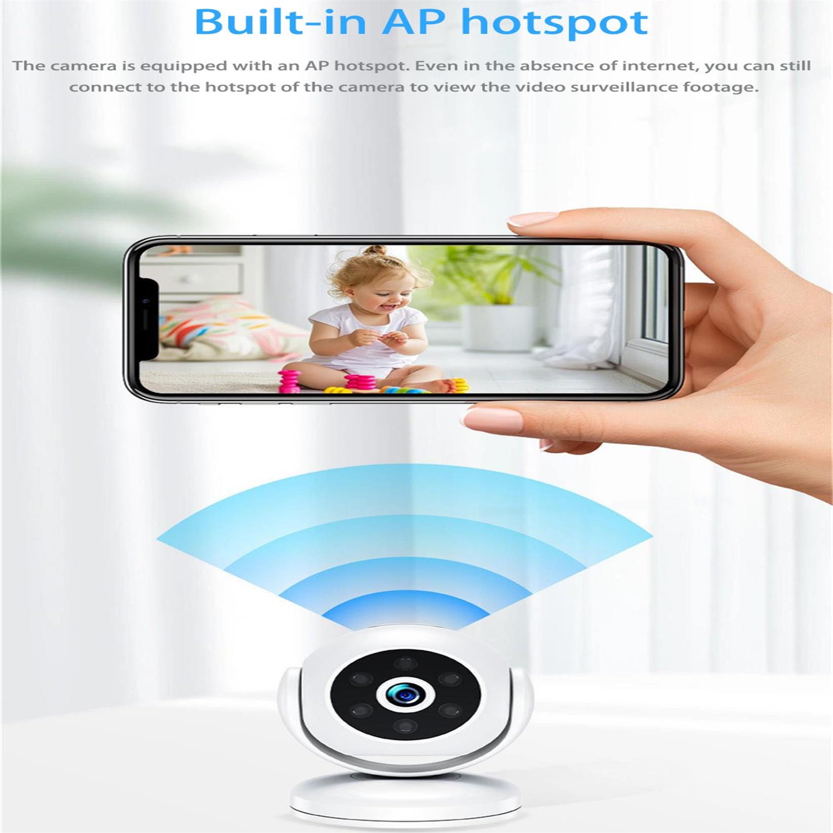 A5 Home security camera HD ind - Home Security Wireless Camera ulasan dan harga