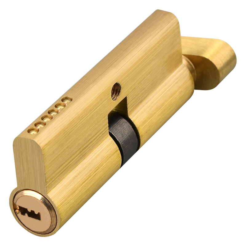 Wooden Door Lock Cylinder with - Home Security Key ulasan dan harga