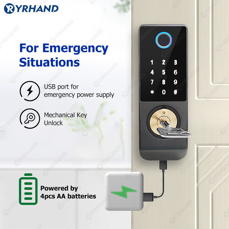 Tuya Smart lock Waterproof Wif - Home Security Essential ulasan dan harga