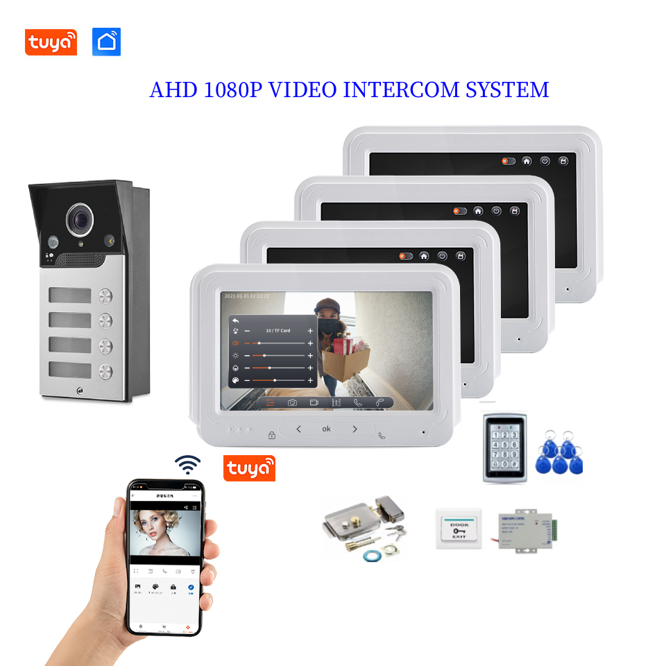 Smart Video Intercom System 2/ - Home Security Uk ulasan dan harga